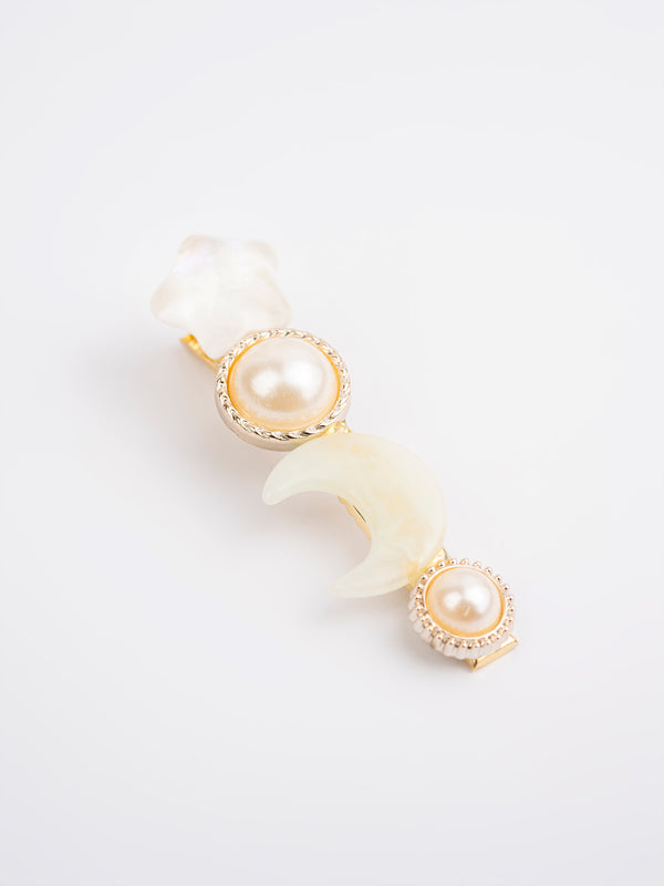Limelight Pearl Embellished Hiar Clips