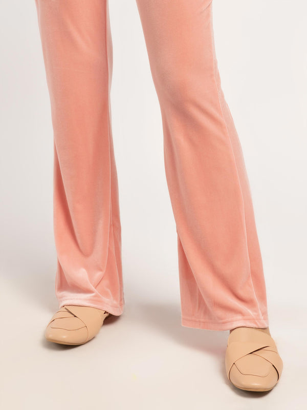 limelight Plain Velvet Trousers
