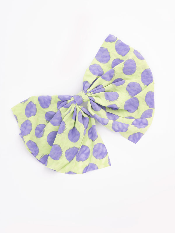 Limelight Printed Bow Hair Clip