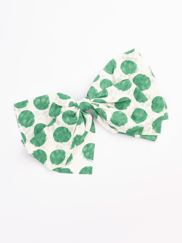 Limelight Printed Bow Hair Clip