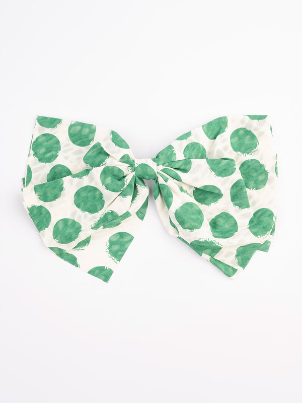 limelight Printed Bow Hair Clip