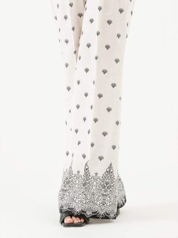 Limelight Printed Cambric Trouser (Pret)