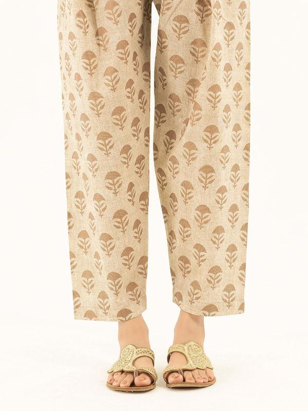 limelight Printed Cambric Trousers(Pret)