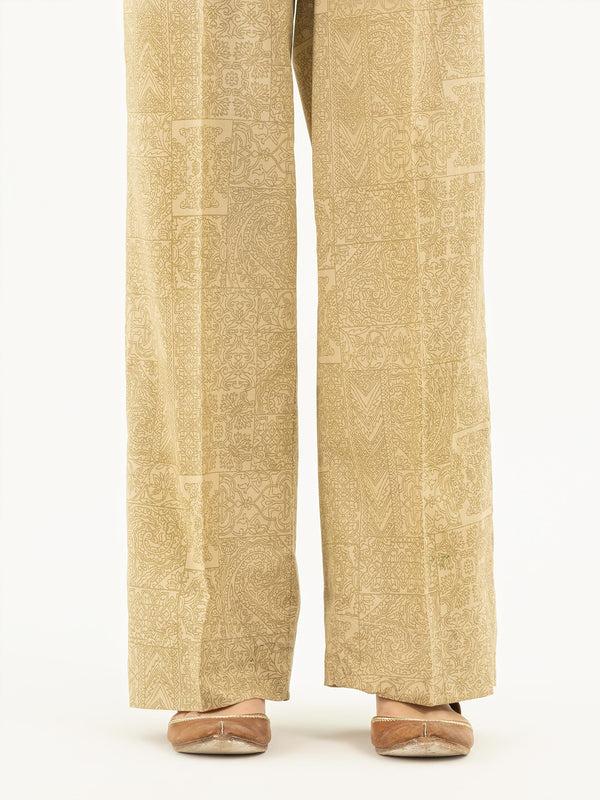 limelight Printed Cambric Trousers(Pret)