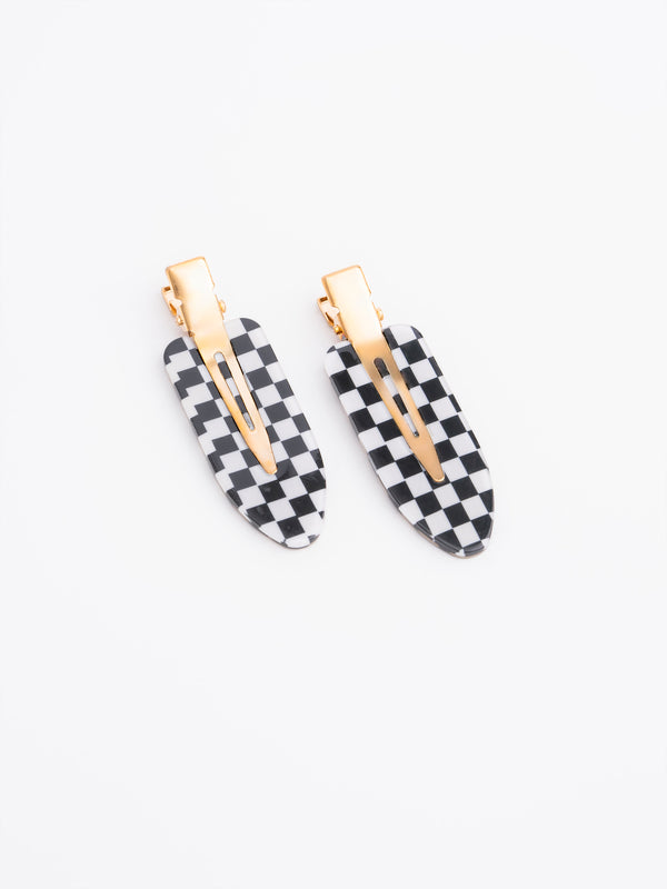 Limelight Printed Hair Clips