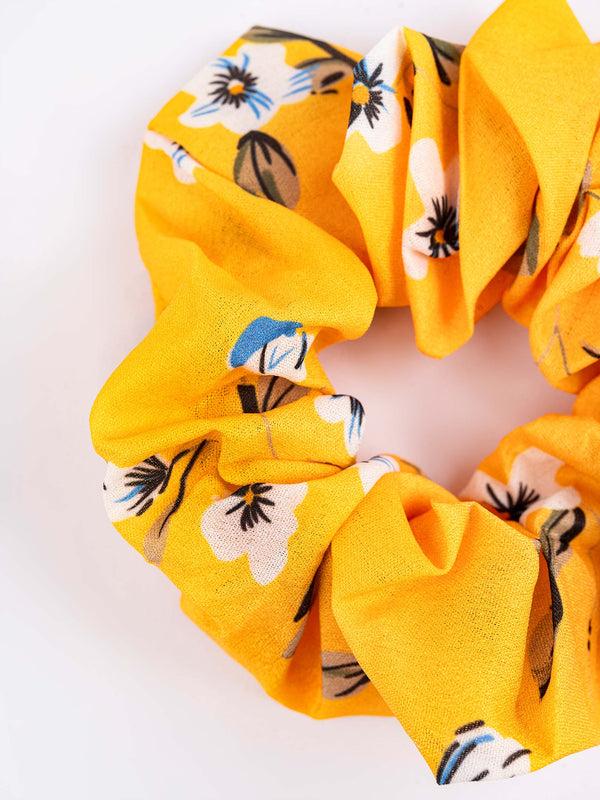 Limelight Printed Hair Scrunchie