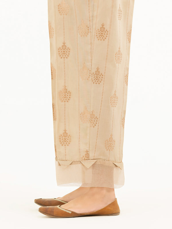 Limelight Printed Jacquard Trousers(Pret)