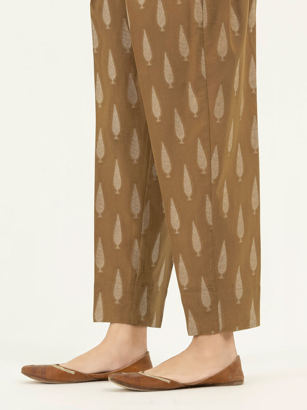 Limelight Printed Jacquard Trousers(Pret)