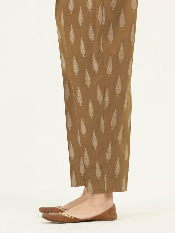 Limelight Printed Jacquard Trousers(Pret)