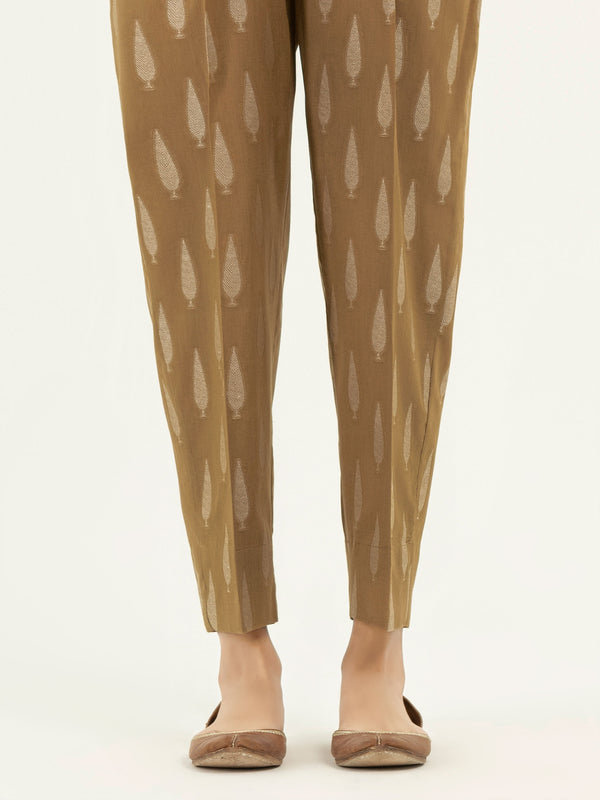 limelight Printed Jacquard Trousers(Pret)