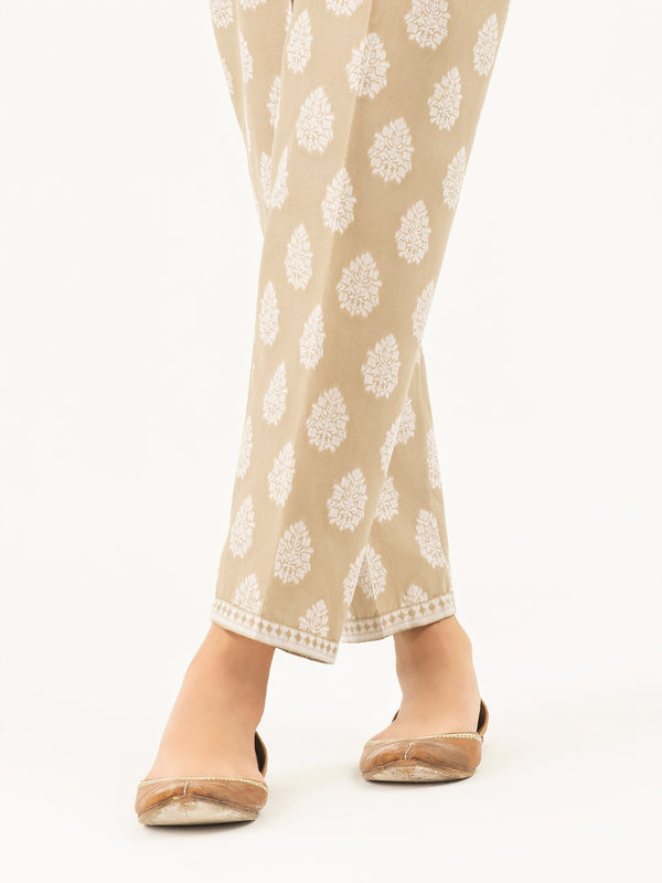 Limelight Printed Jacquard Trousers(Pret)