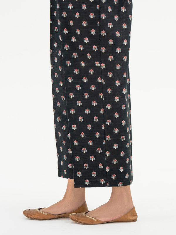 Limelight Printed Khaddar Trouser (Pret)