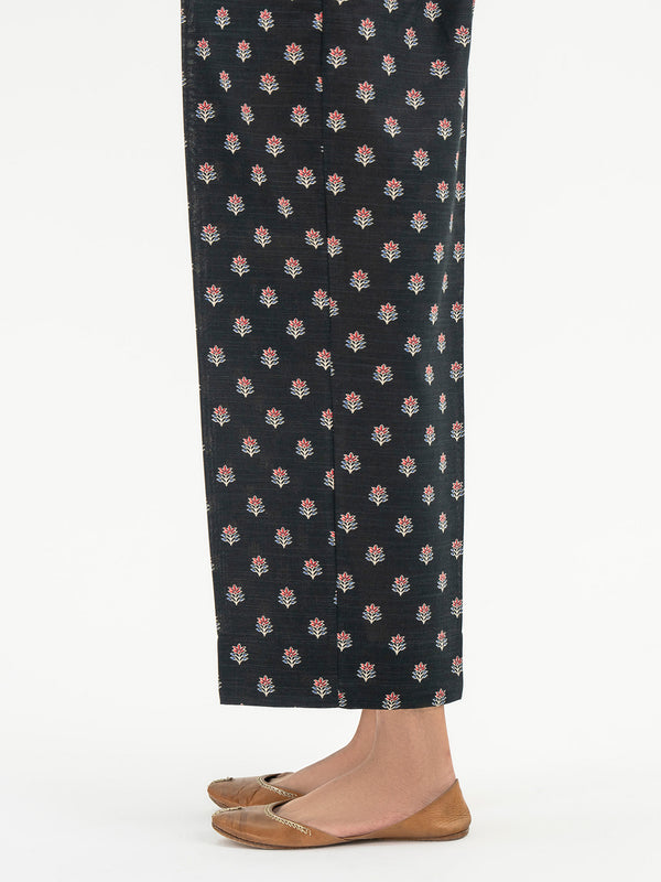 Limelight Printed Khaddar Trouser (Pret)