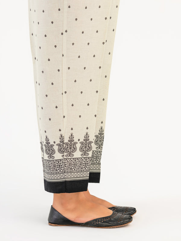 Limelight Printed Khaddar Trouser(Pret)