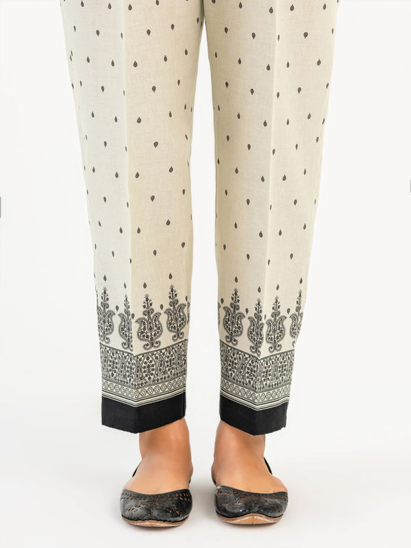 limelight Printed Khaddar Trouser(Pret)