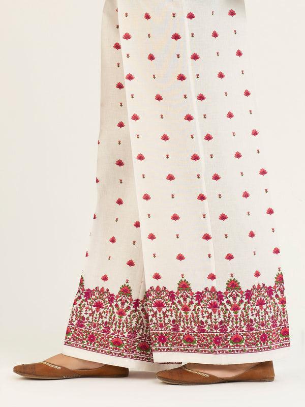 Limelight Printed Khaddar Trouser(Pret)