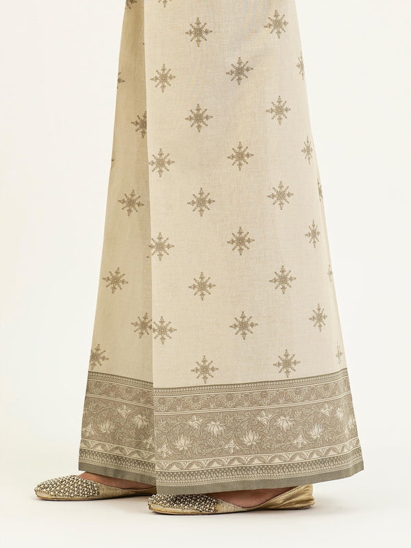 Limelight Printed Khaddar Trouser(Pret)