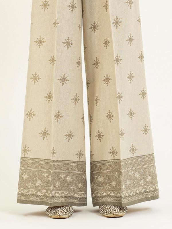 limelight Printed Khaddar Trouser(Pret)