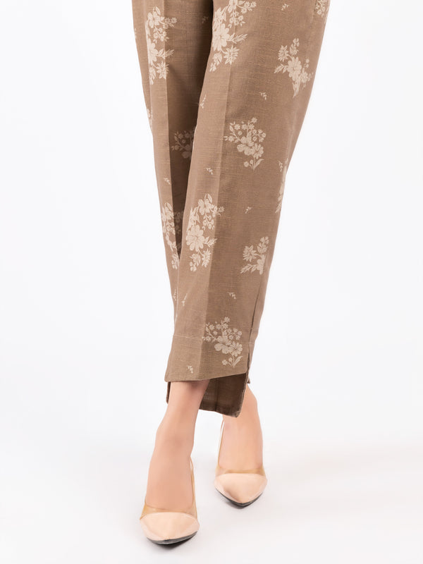 Limelight Printed Khaddar Trousers