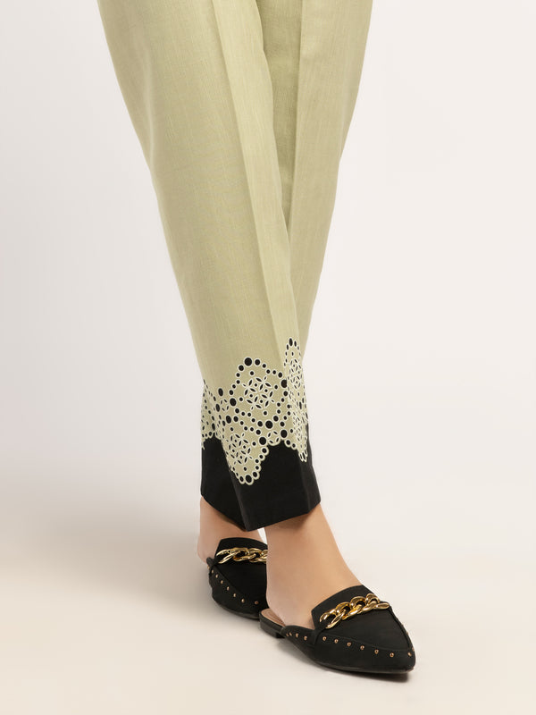 Limelight Printed Khaddar Trousers