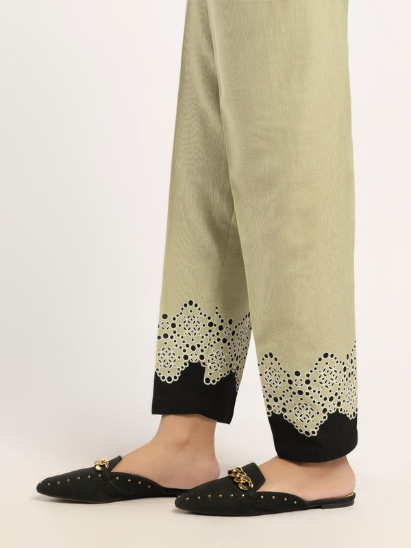 Limelight Printed Khaddar Trousers