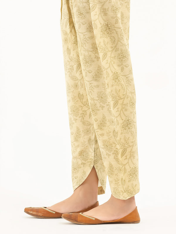 Limelight Printed Khaddar Trousers(Pret)