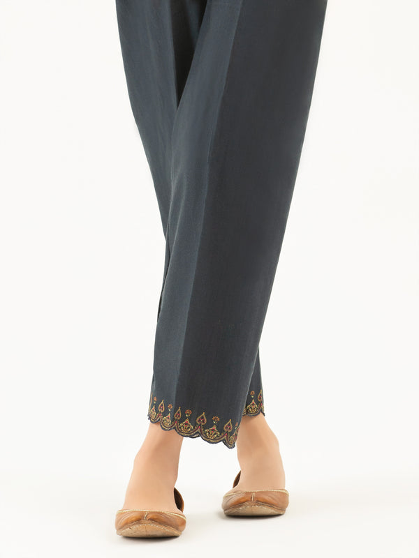 Limelight Printed Khaddar Trousers(Pret)