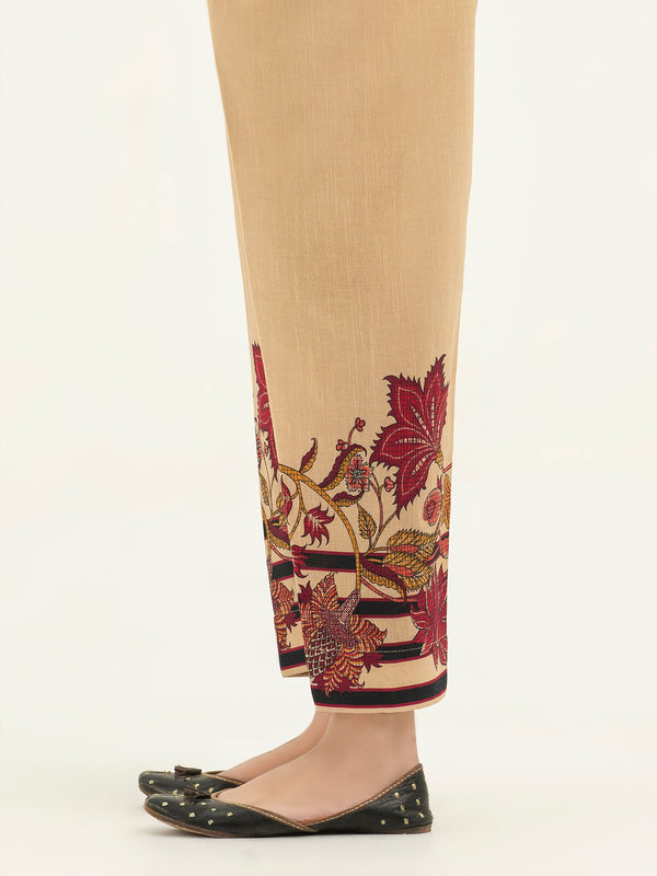 Limelight Printed Khaddar Trousers(Pret)