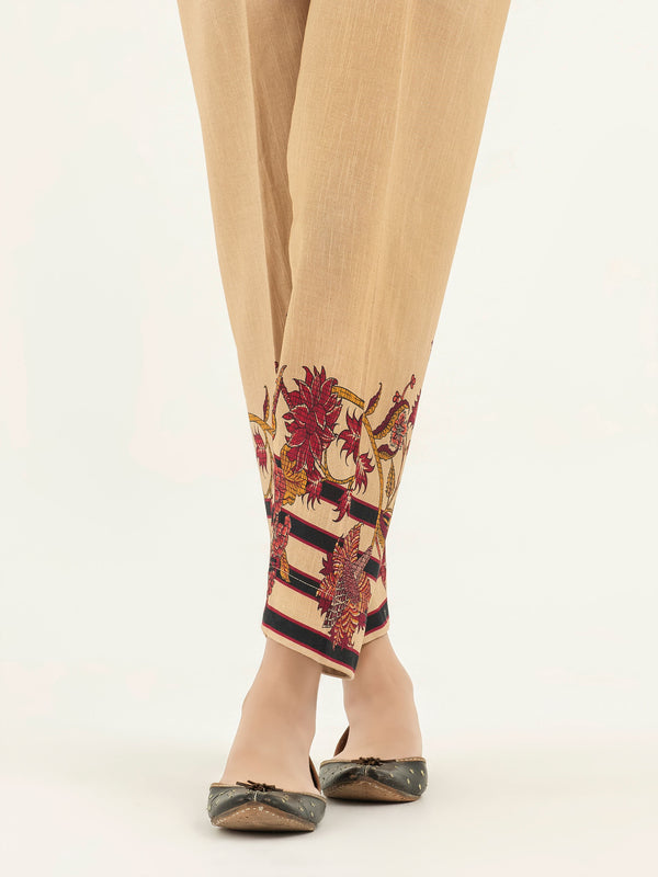 Limelight Printed Khaddar Trousers(Pret)