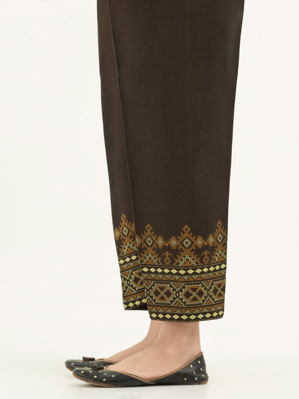 Limelight Printed Khaddar Trousers(Pret)