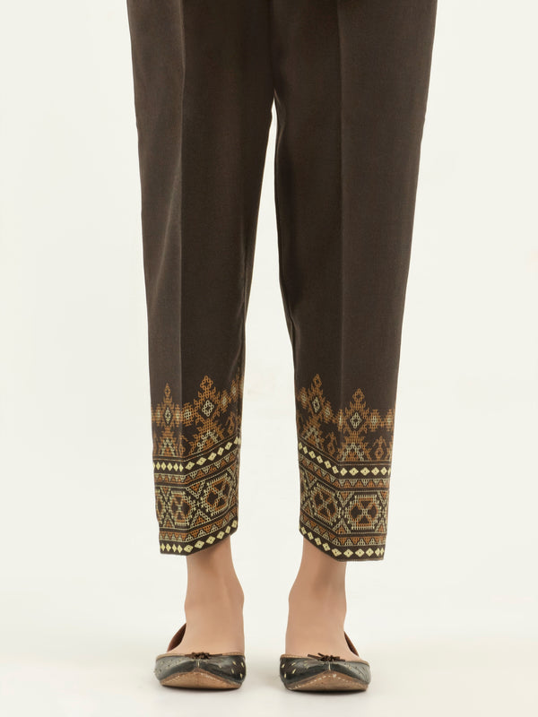 limelight Printed Khaddar Trousers(Pret)