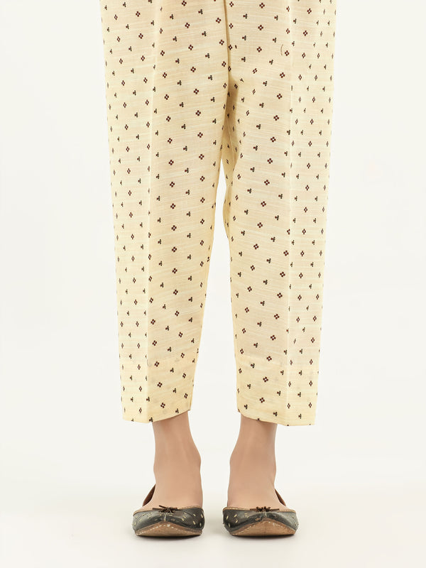 limelight Printed Khaddar Trousers (Pret)