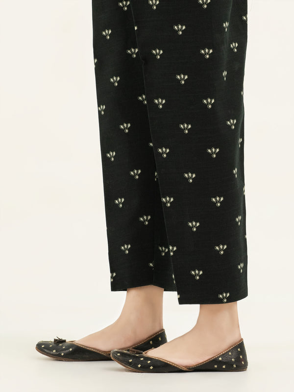 Limelight Printed Khaddar Trousers(Pret)