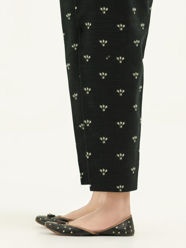 Limelight Printed Khaddar Trousers(Pret)