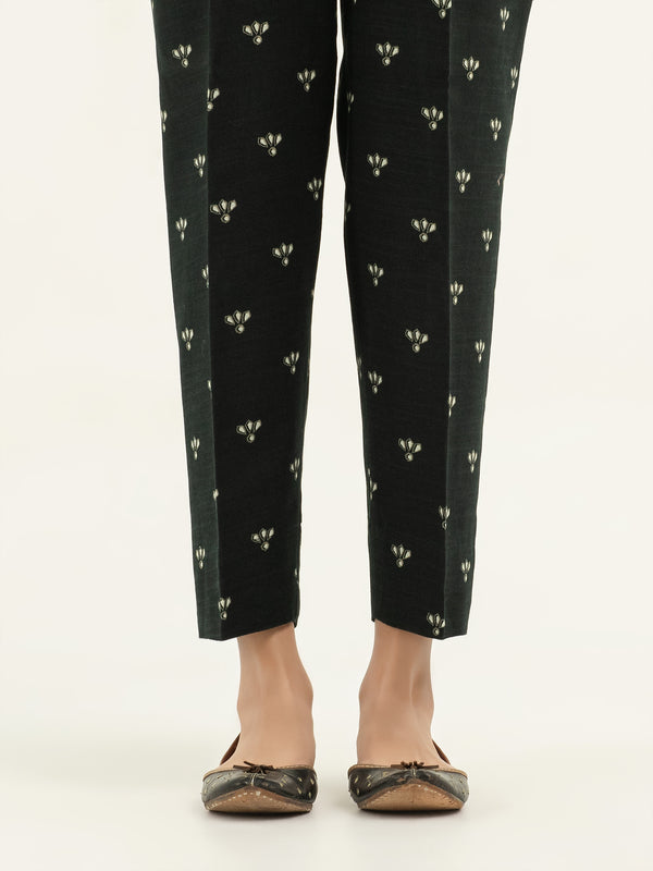 limelight Printed Khaddar Trousers(Pret)
