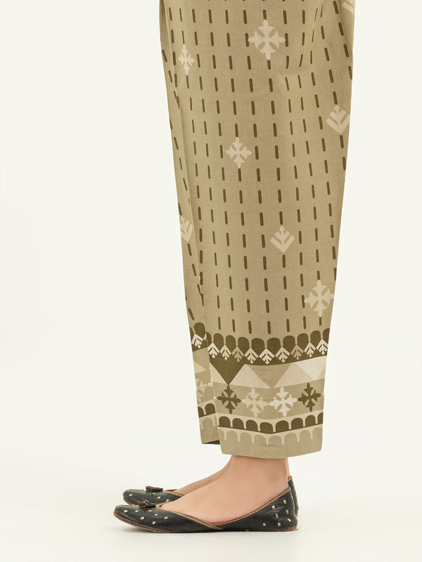 Limelight Printed Khaddar Trousers(Pret)