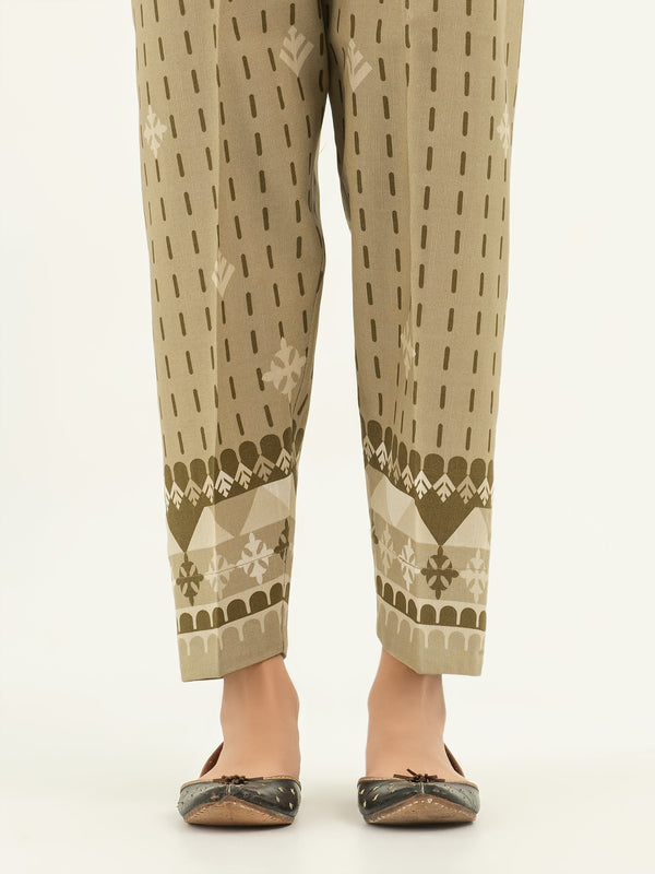 limelight Printed Khaddar Trousers(Pret)