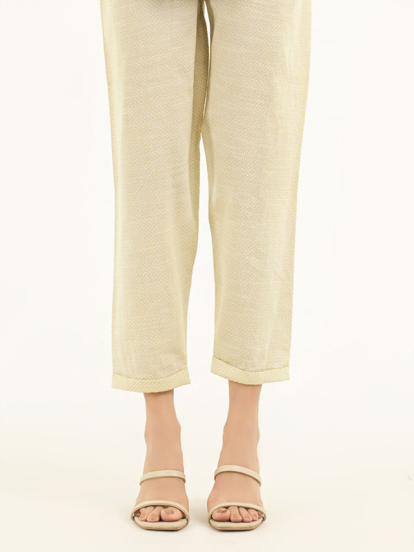 limelight Printed Khaddar Trousers