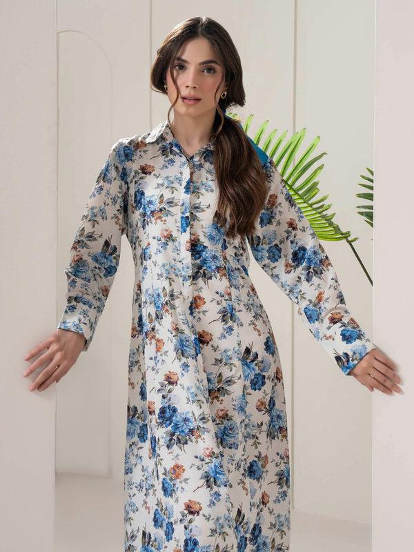 Limelight Printed Lawn Dress