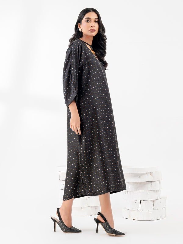 Limelight Printed Silk Dress