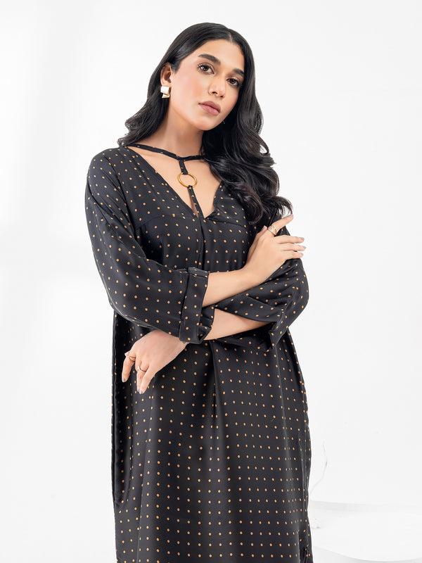 Limelight Printed Silk Dress