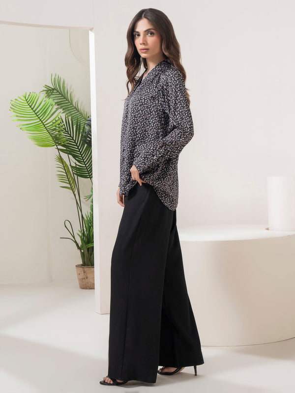 Limelight Printed Silk Top