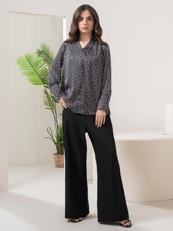 limelight Printed Silk Top