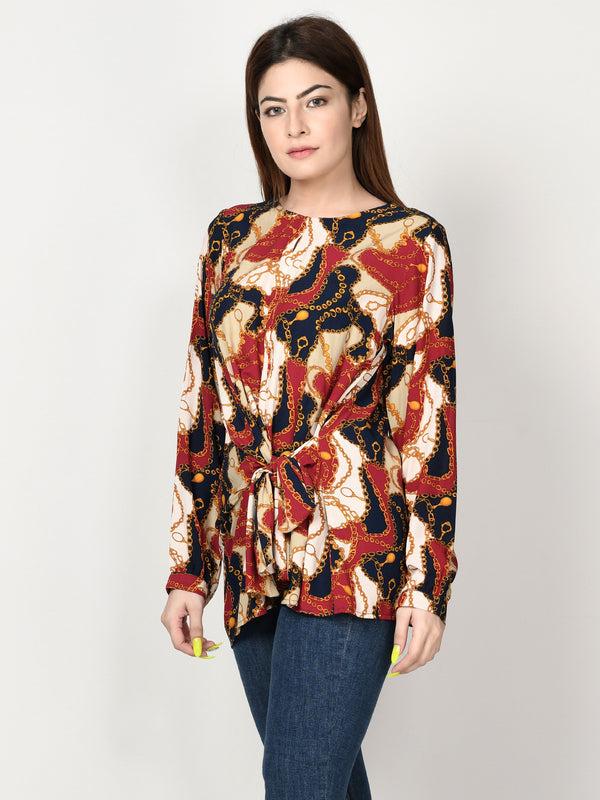 Limelight Printed Stone Shirt