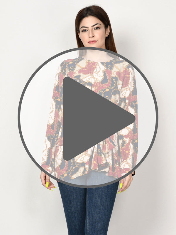 Limelight Printed Stone Shirt