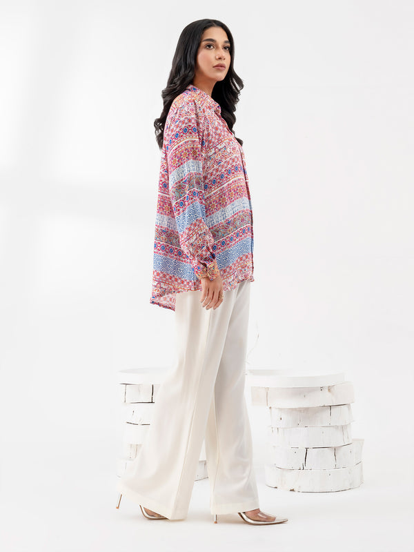 Limelight Printed Viscose Top