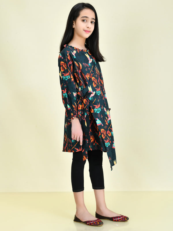 Limelight Printed Winter Cotton Shirt