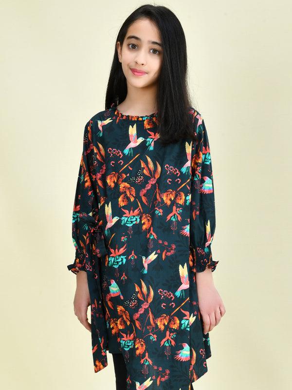 Limelight Printed Winter Cotton Shirt