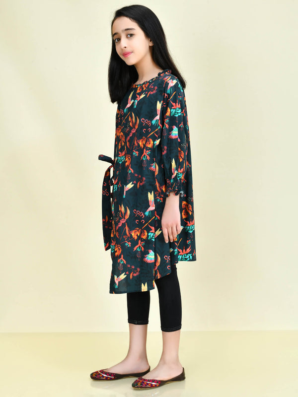 limelight Printed Winter Cotton Shirt