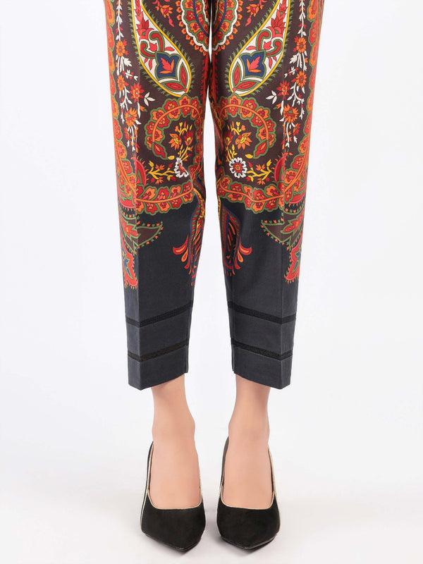 limelight Printed Winter Cotton Trousers